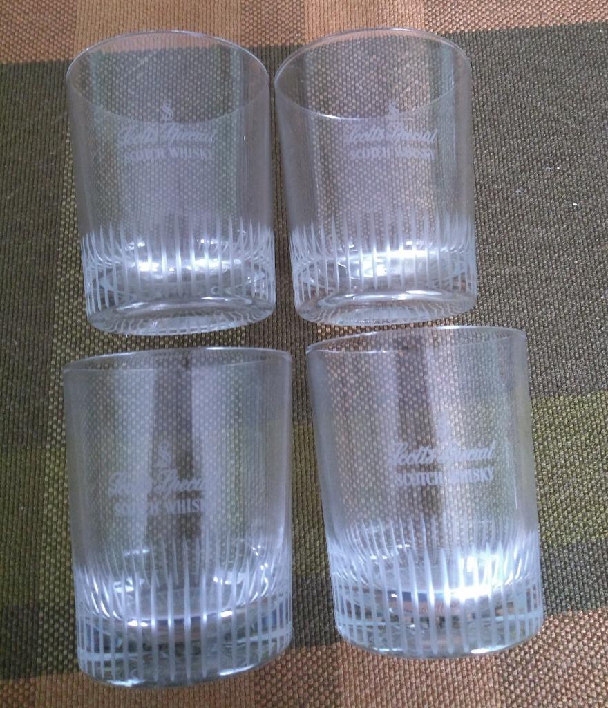 4 verres à whisky, Enlèvement ou Envoi, Comme neuf