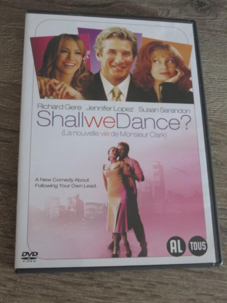 DVD : Shall We Dance -- Komedie -- Gere - Lopez - Sarandon, CD & DVD, DVD | Comédie, Comédie romantique, Tous les âges, Enlèvement ou Envoi