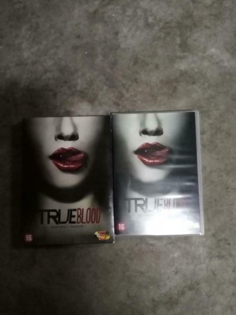 DVD-Box True Blood , seizoen 1 , 5 DVD's, Vampires ou Zombies, Coffret, Comme neuf, À partir de 16 ans