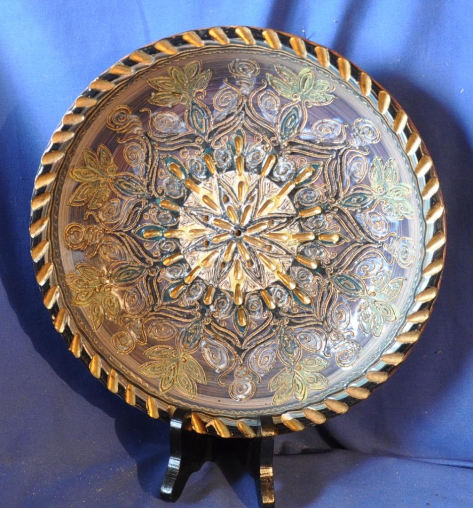 plat maitrise de nimy avec fêle, Antiquités & Art, Enlèvement ou Envoi