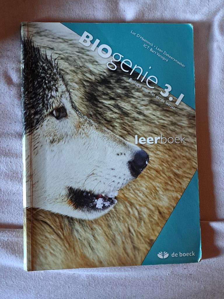 Biogenie 3.1 leerboek, Boeken, Schoolboeken, Ophalen of Verzenden