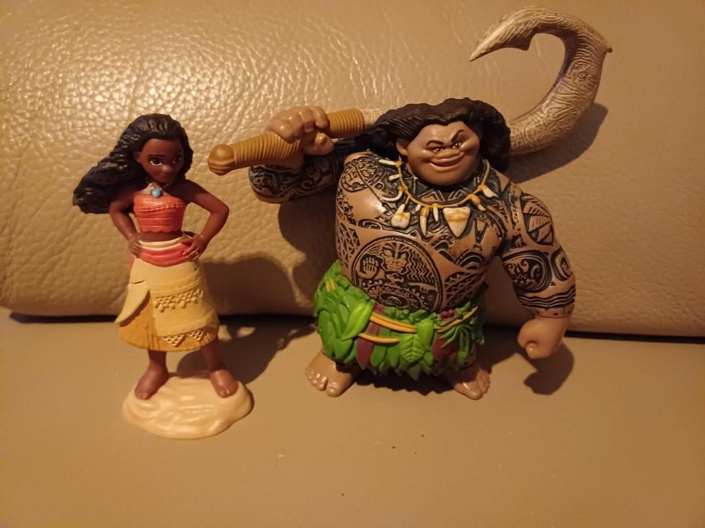 Maui Bullyland et Vaiana Disney, Collections, Enlèvement ou Envoi