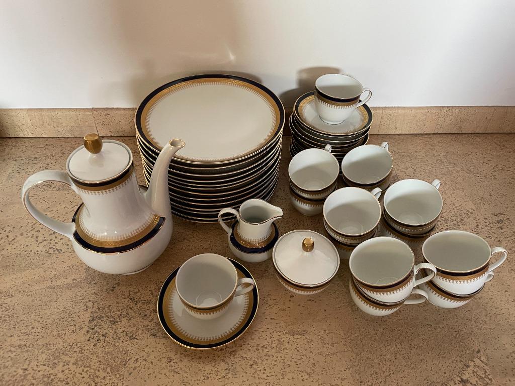 Vintage Winterling servies echt kobalt, Ophalen