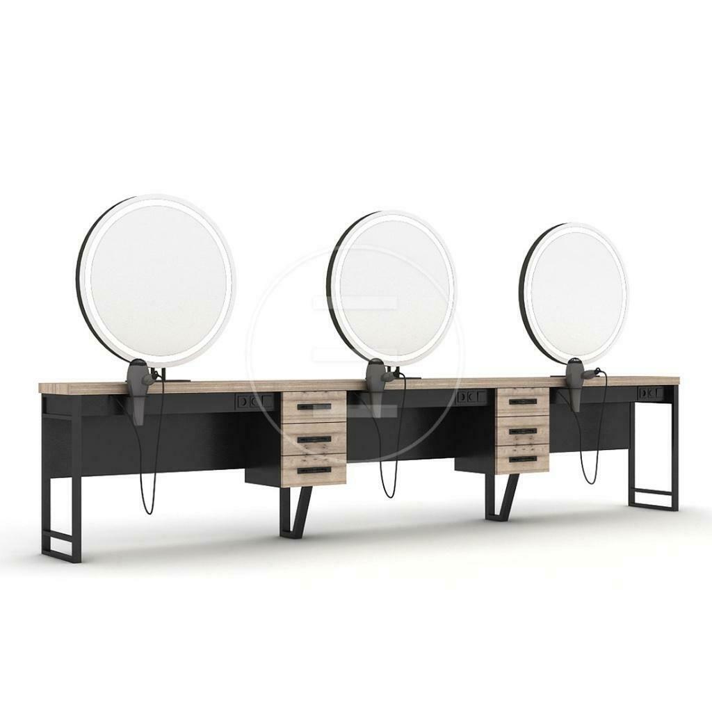 kniptafel kaptafen knipspiegel beautytafel make up tafel, Ophalen of Verzenden, Nieuw