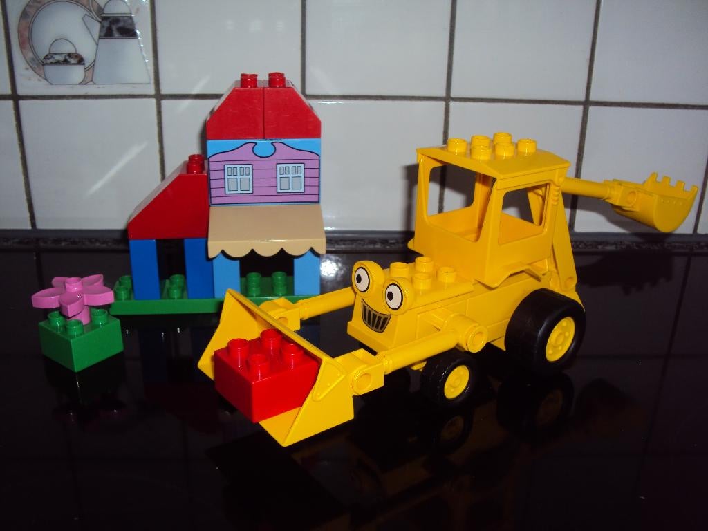 DUPLO 3595 Scoop in Bobland Bay Scoop wil graag helpen....., Ophalen of Verzenden, Duplo