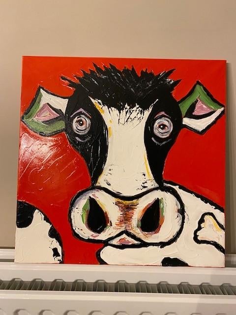 schilderij van Simone Eurlings (nr727a), Antiquités & Art, Enlèvement