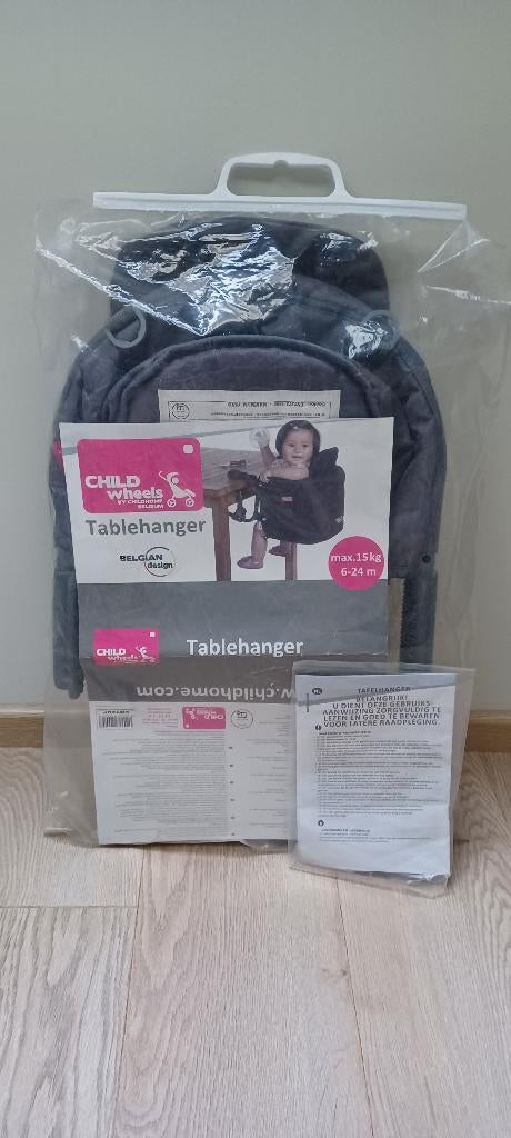 Tafelhanger kinderstoel - Child Wheels - Nieuw!, Kinderen en Baby's, Ophalen, Nieuw, Hangstoel, Gordel(s)