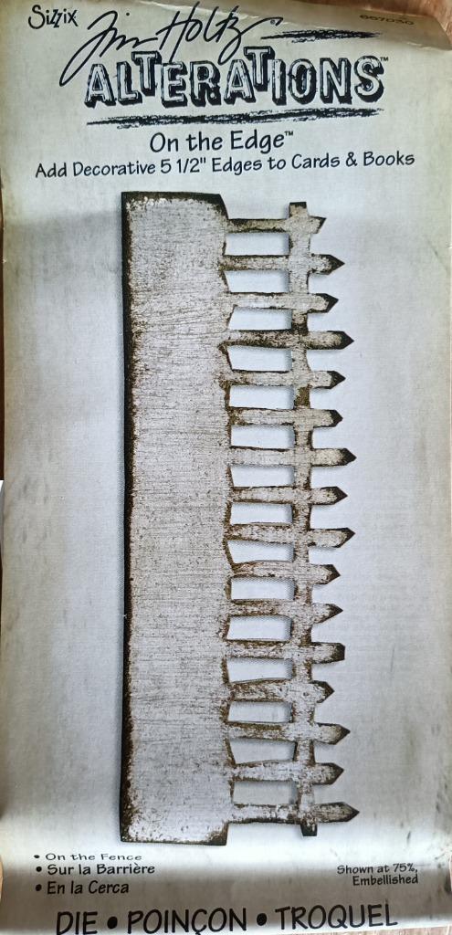 snijmal - die cut - Tim Holtz - Alterations - 'On the Edge', Hobby en Vrije tijd, Ophalen of Verzenden, Zo goed als nieuw, Frame of Mal