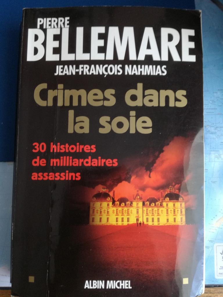 Bellemare: Crime dans la soie Ed Albin Michel, grand format, Enlèvement ou Envoi, Utilisé, Bellemare