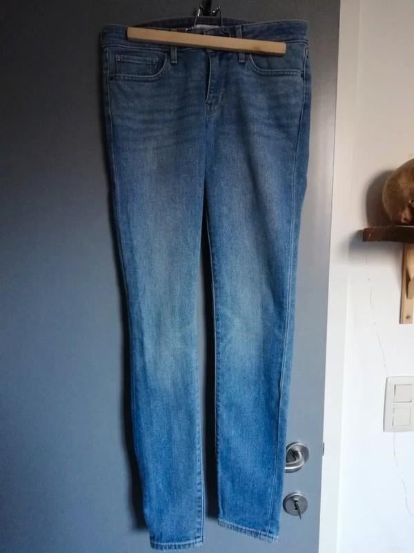 NIEUW Licht blauwe Levi's jeans 711 skinny, Levis, Ophalen of Verzenden, Zo goed als nieuw, Blauw