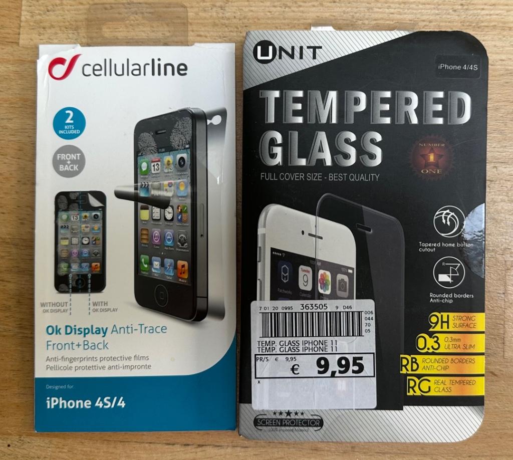 Prot. Ecrans Smartphones : Apple-Nokia, Ophalen, Zo goed als nieuw, Bescherming, Apple iPhone
