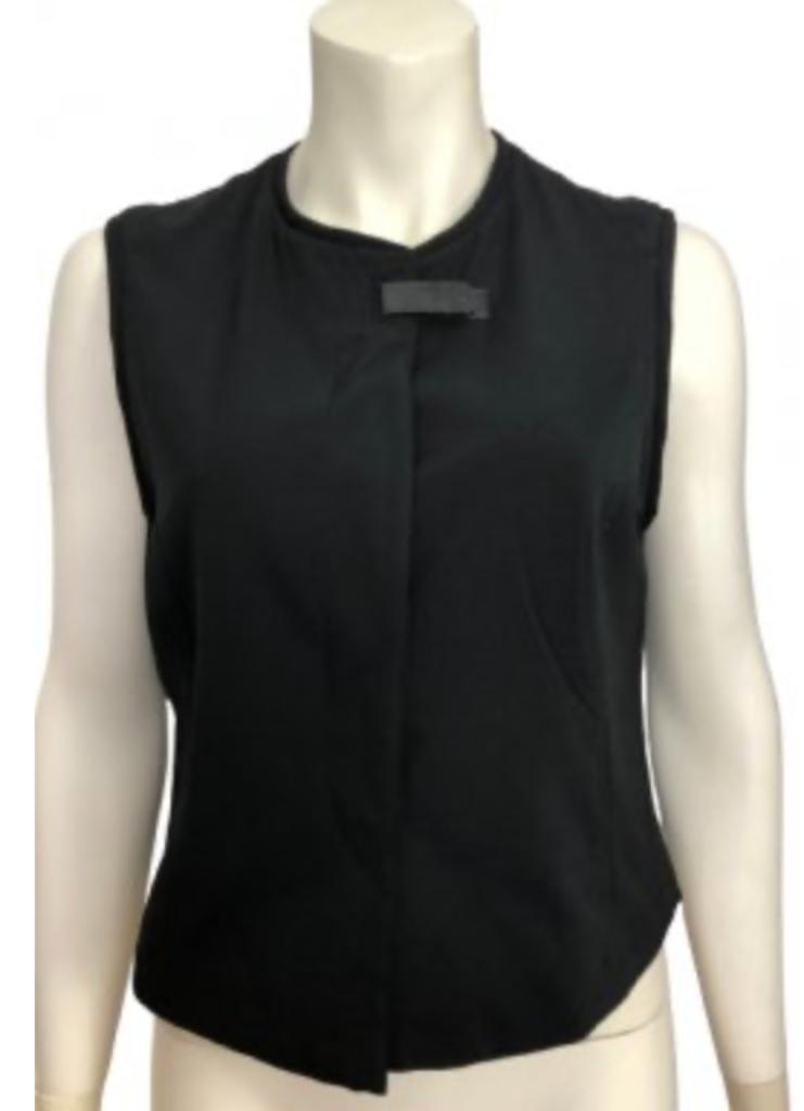 Oui bodywarmer, vestje - FR 40, Kleding | Dames, Bodywarmers, Maat 38/40 (M), Verzenden, Zwart, Zo goed als nieuw