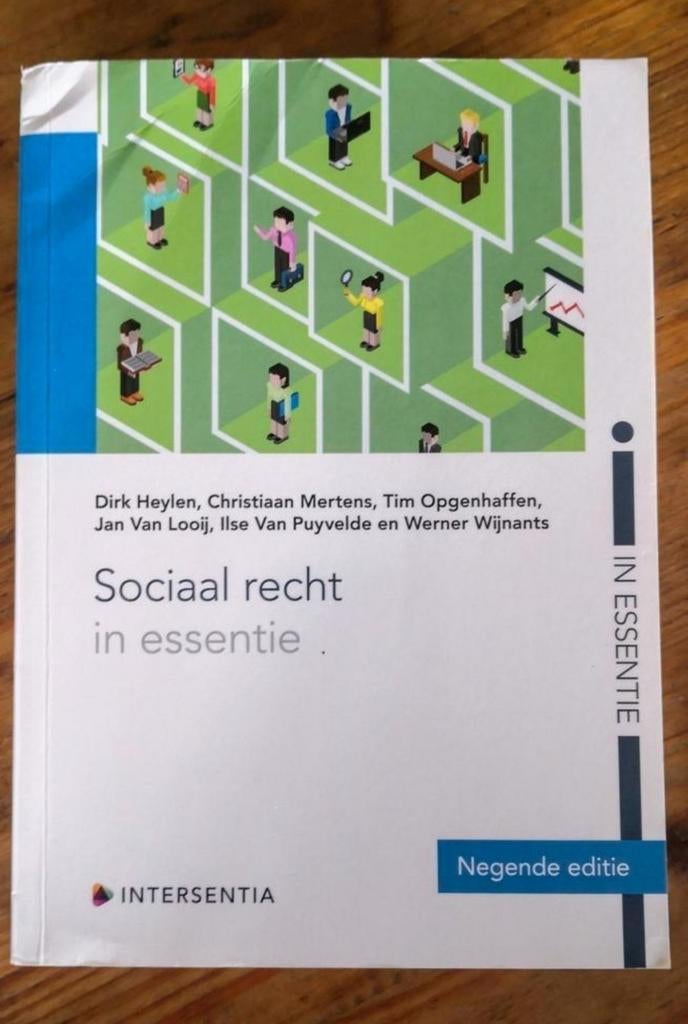 Sociaal recht in essentie, 9de editie, Boeken, Ophalen of Verzenden, Zo goed als nieuw, Accountancy en Administratie