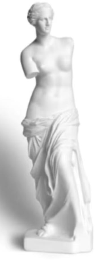 Prachtig beeldje Venus de Milo wit (29cm), Ophalen of Verzenden