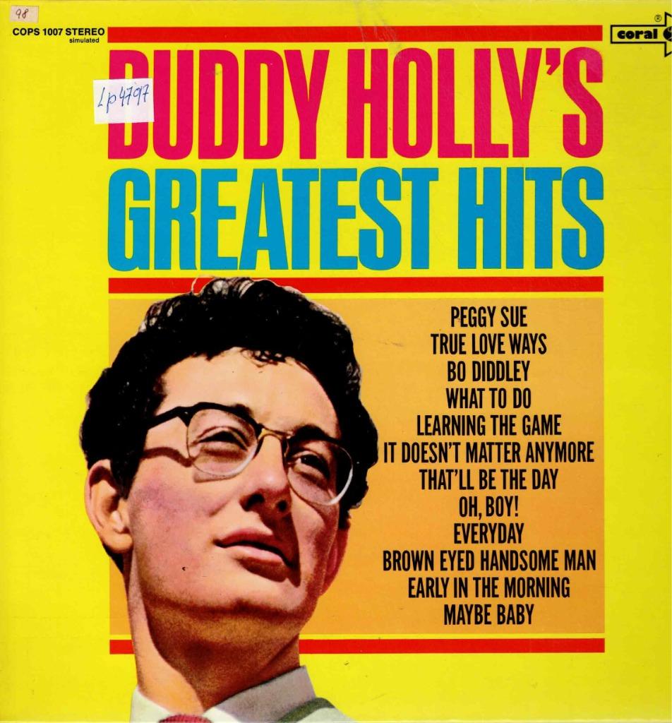 Vinyl, LP   -   Buddy Holly – Buddy Holly's Greatest Hits, Ophalen of Verzenden, Overige formaten