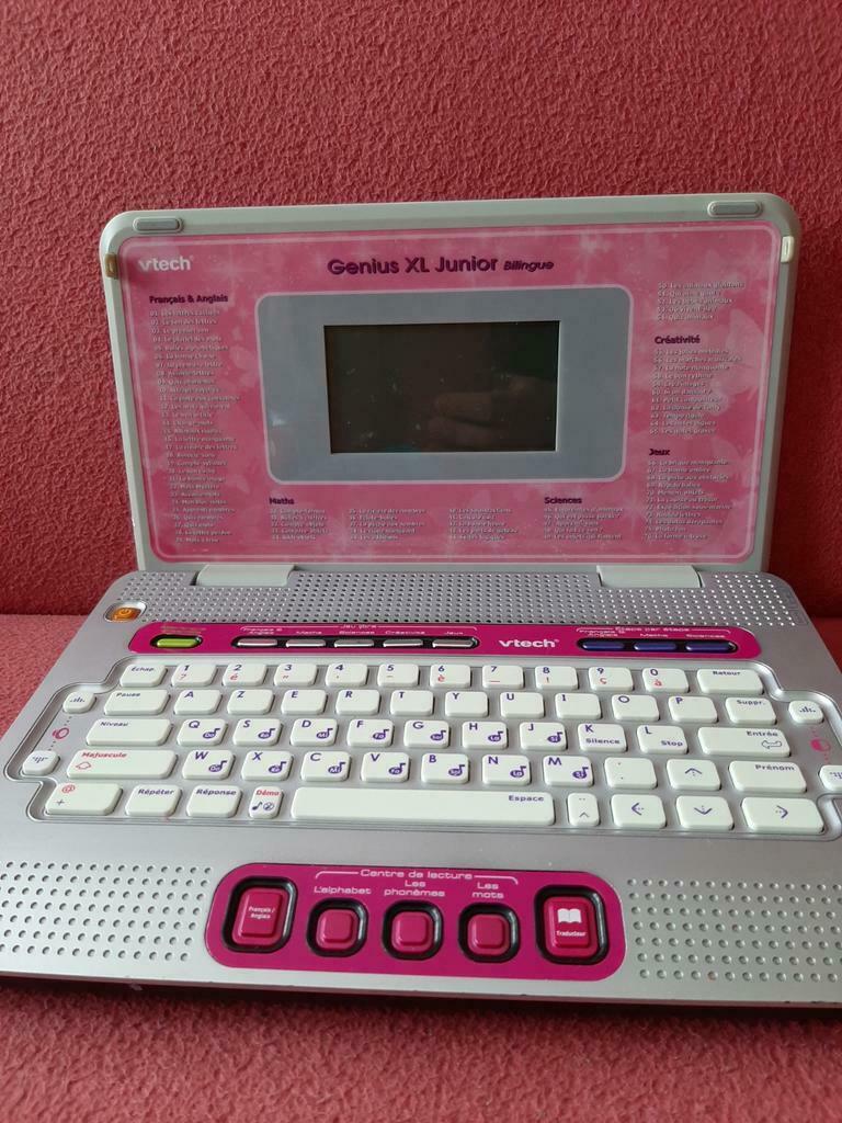 Ordinateur VTech genius xl junior bilingue, Enlèvement