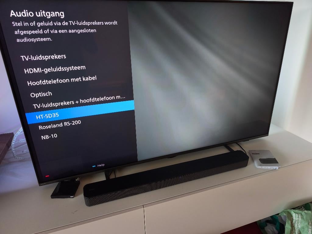 Barre de son Bluetooth et caisson de basses Sony HT-SD35, TV, Hi-fi & Vidéo, Barre de son, Comme neuf, Enlèvement, Sony