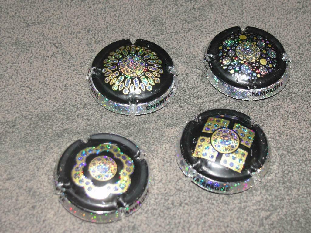 Champagnecapsules (zwart zilver glinster), Ophalen of Verzenden, Nieuw