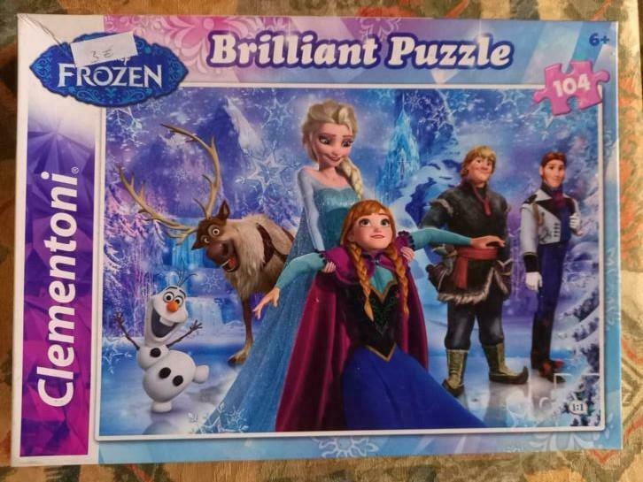 Frozen puzzels, Ophalen, Zo goed als nieuw