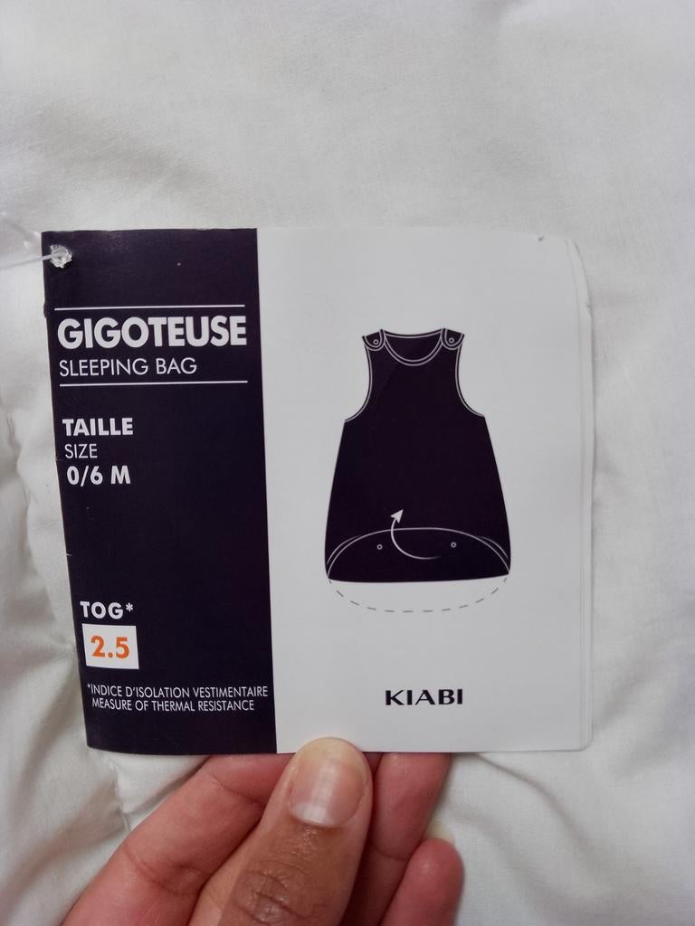 NEUF: gigoteuse pour bébé 0-6 mois, Enlèvement, Neuf, Gigoteuse ou Couverture d'emmaillotage