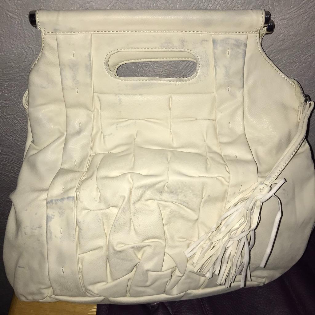 Beige handtas, Handtassen en Accessoires, Tassen | Damestassen, Ophalen of Verzenden, Nieuw, Beige, Handtas