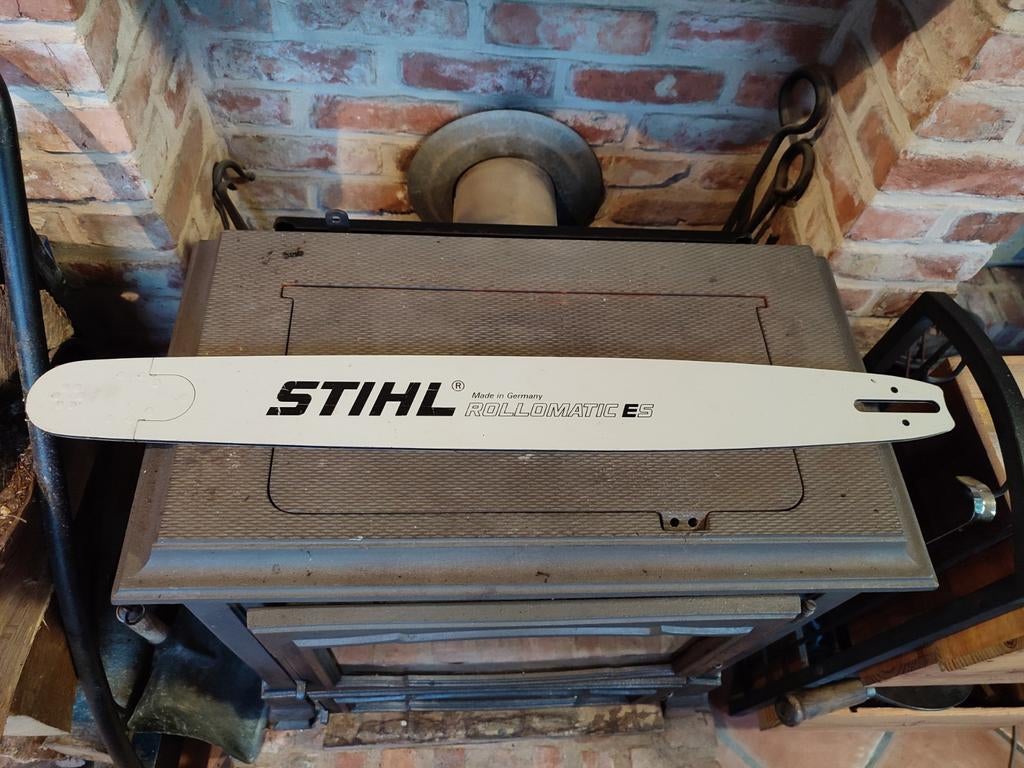 STIHL Rollomatic ES-geleider 63 cm + ketting, Stihl, 70 mm of meer, Kettingzaag, Nieuw