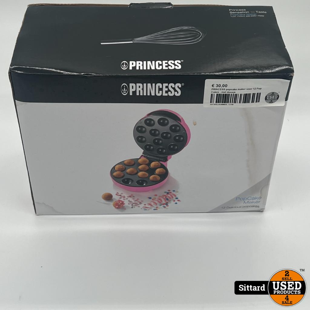 PRINCESS popcake maker voor 12 Pop Cakes - met doosje, Hobby & Loisirs créatifs, Confection de Gâteaux & Cupcakes, Comme neuf