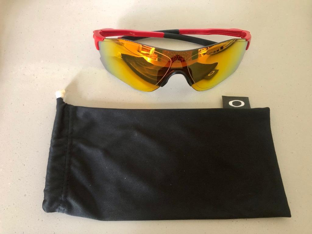 Fietsbril Oakley, Sport en Fitness, Ophalen, Gebruikt, Overige typen