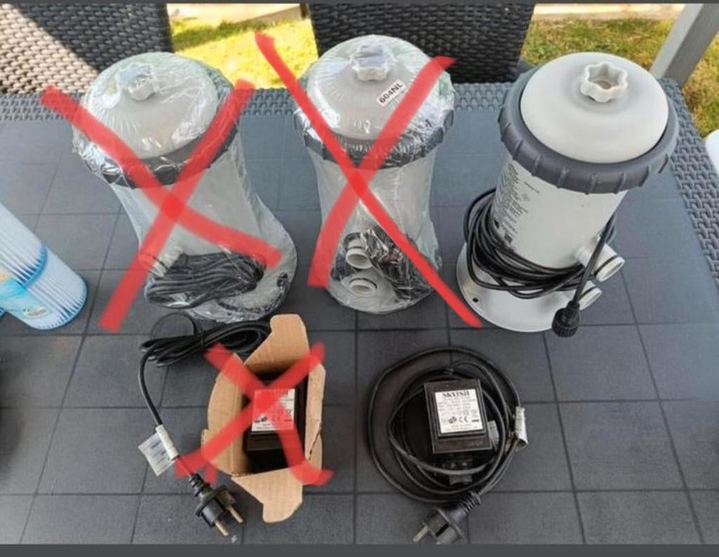 intex filter pomp 604 G, Enlèvement, Neuf, Filtre