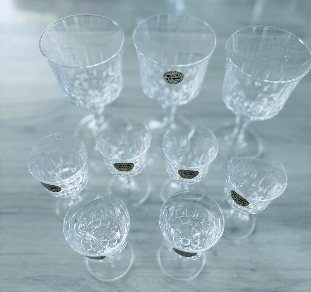 Ensemble de 48 verres vintage, Ophalen, Zo goed als nieuw