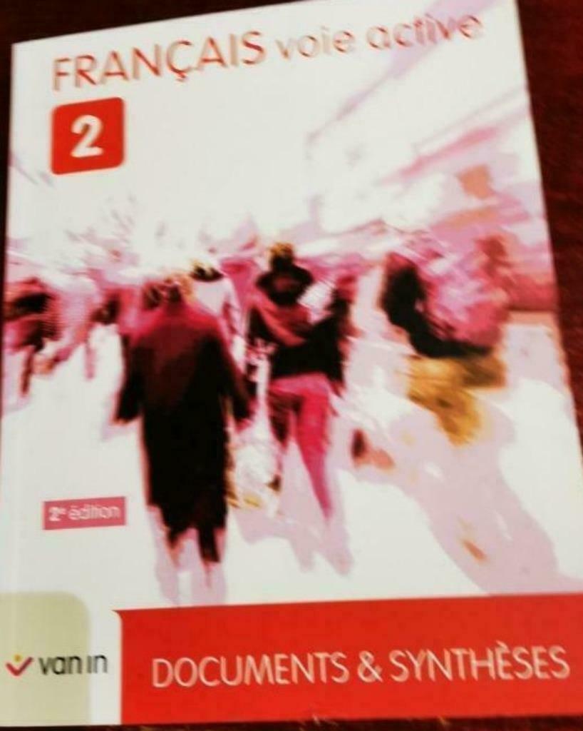 Français voie active 2, Livres, Enlèvement ou Envoi, Français, Comme neuf, Van In