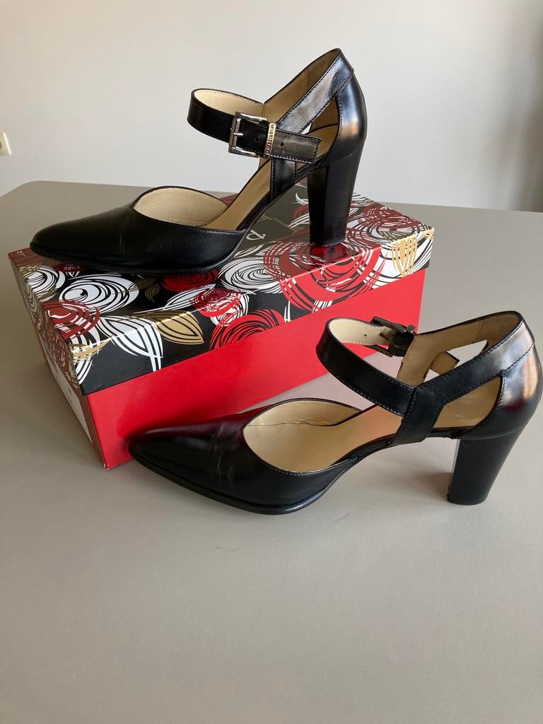 Sandalen La Perla maat 38, Kleding | Dames, Ophalen of Verzenden, Zo goed als nieuw, Zwart