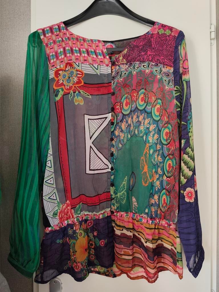 Prachtige bloes, large, nieuw!, Kleding | Dames, Overige kleuren, Maat 42/44 (L), Nieuw, Ophalen of Verzenden