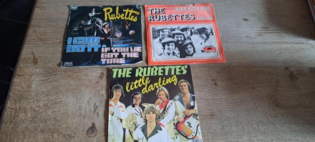 The Rubettes : lot de 45 Tours (3), Ophalen of Verzenden