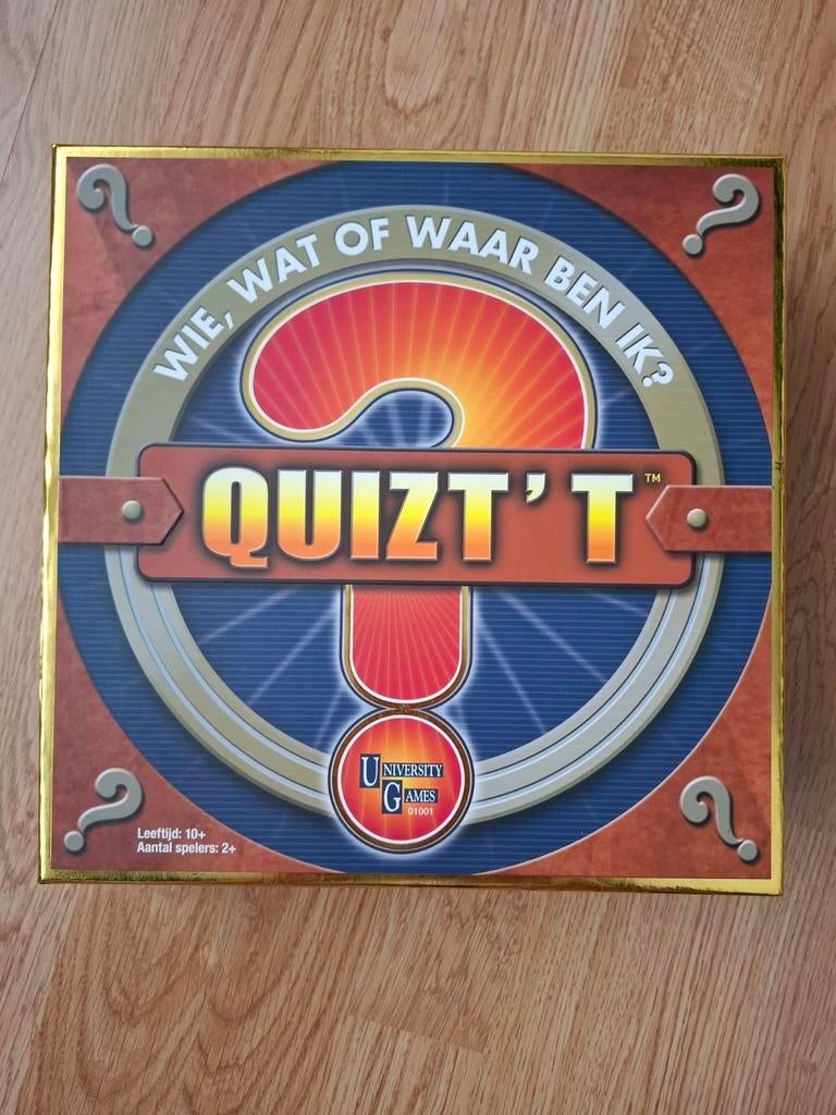Quizt 't bordspel, nieuw, Hobby en Vrije tijd, Ophalen, Nieuw