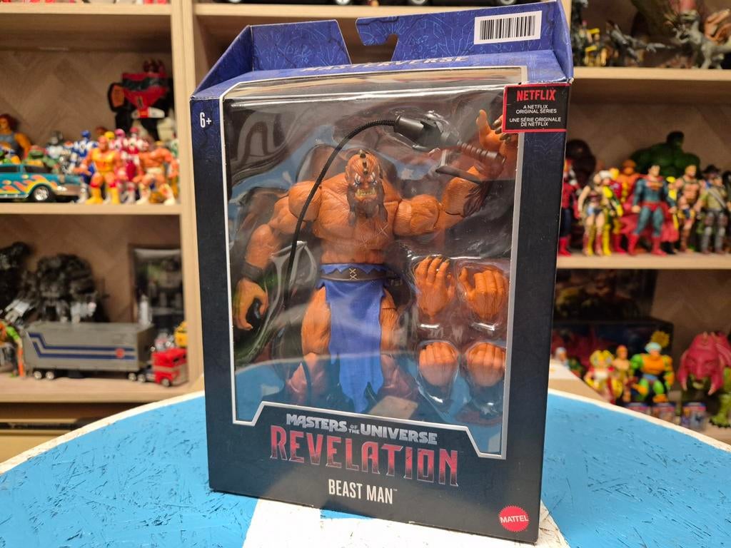 He-man figuur,  beast man, Kinderen en Baby's, Speelgoed | Actiefiguren, Ophalen