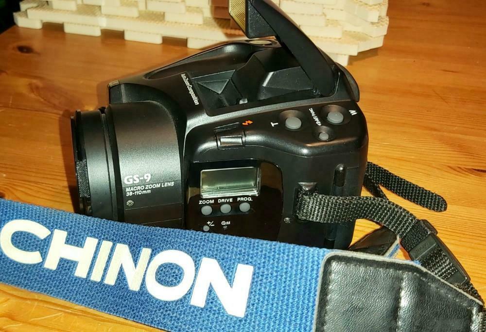 Chinon GS-9 Appareil photo reflex avec objectif zoom ZLR 35, Enlèvement ou Envoi, Utilisé, Reflex miroir, Autres Marques