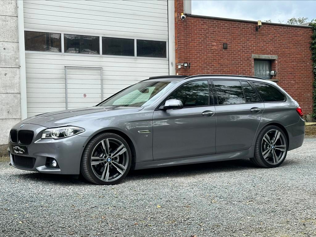 BMW 520D Mpack XDrive Euro6B Full Pano Laser Led 86.000KM, Auto's, Automaat, 1995 cc, Leder, Bedrijf