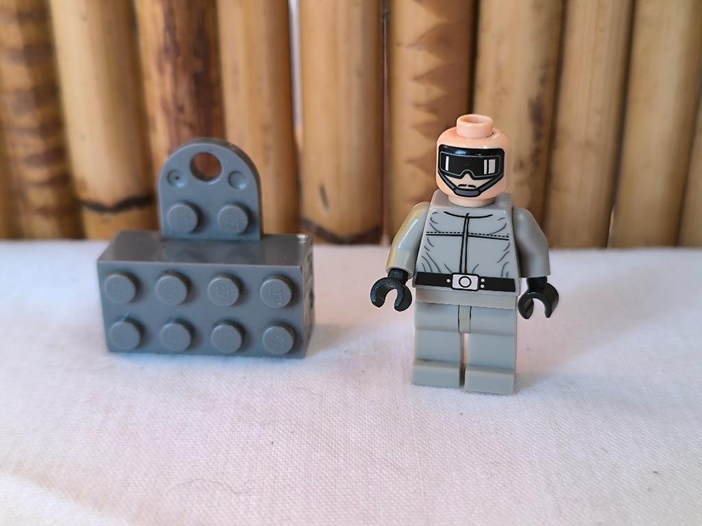 Figurine Lego Star Wars minifigs AT-ST driver magnet., Enlèvement ou Envoi, Utilisé, Figurine