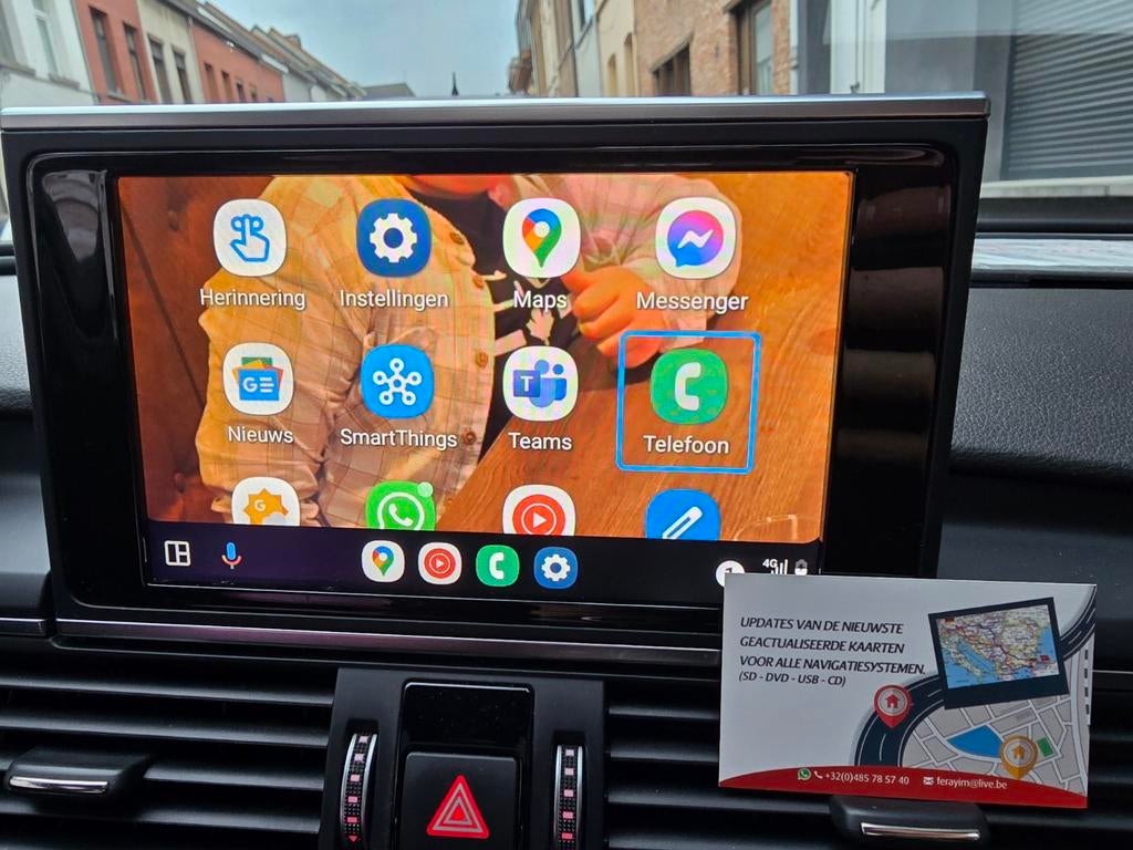 ORIGINELE Audi A6/A7/RS6/RS7 C7 MMI MIB2 Apple CarPlay, Ophalen of Verzenden, Zo goed als nieuw