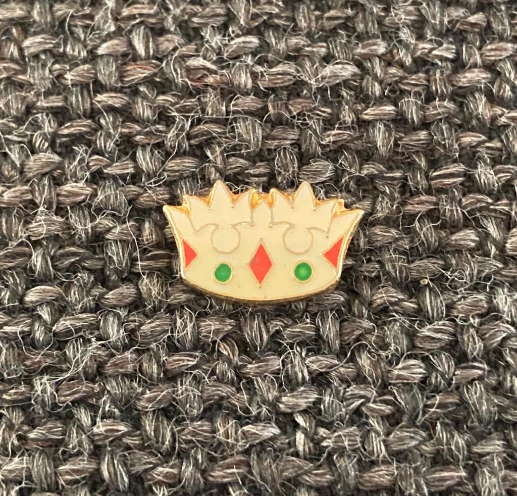 PIN - KROON - COURONNE - CROWN, Collections, Envoi, Utilisé, Autres sujets/thèmes, Insigne ou Pin's