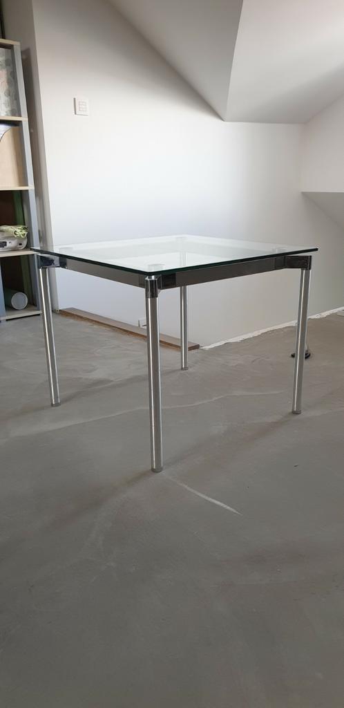 Table d'appoint en verre, Maison & Meubles, Enlèvement, Utilisé, Verre