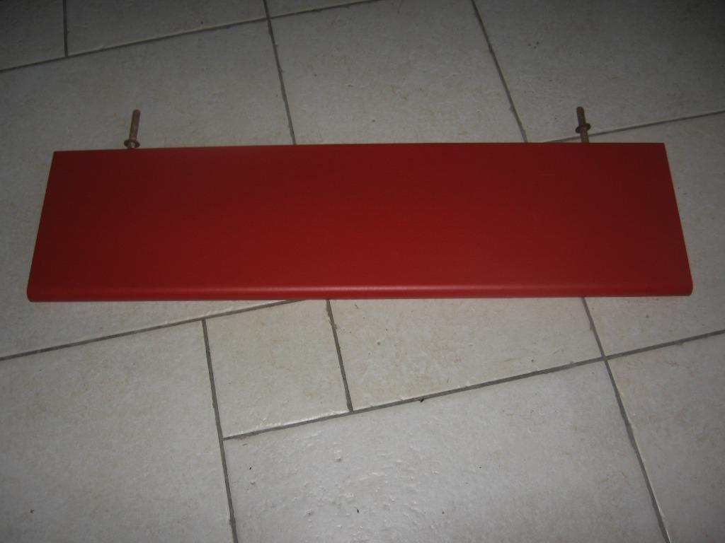 Etagère murale rouge. L : 80 cm, l : 21 cm et, épaisseur : 3, Maison & Meubles, Accessoires pour la Maison | Étagères, Enlèvement