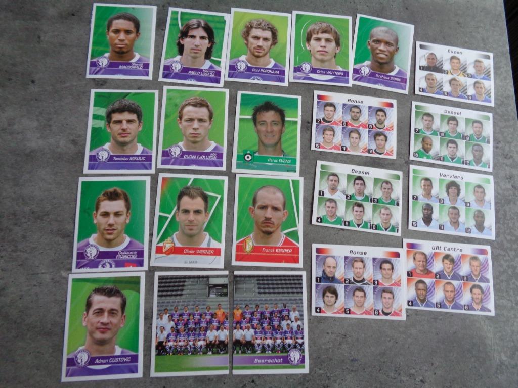 PANINI VOETBAL STICKERS FOOTBALL 2012 21x, Verzenden