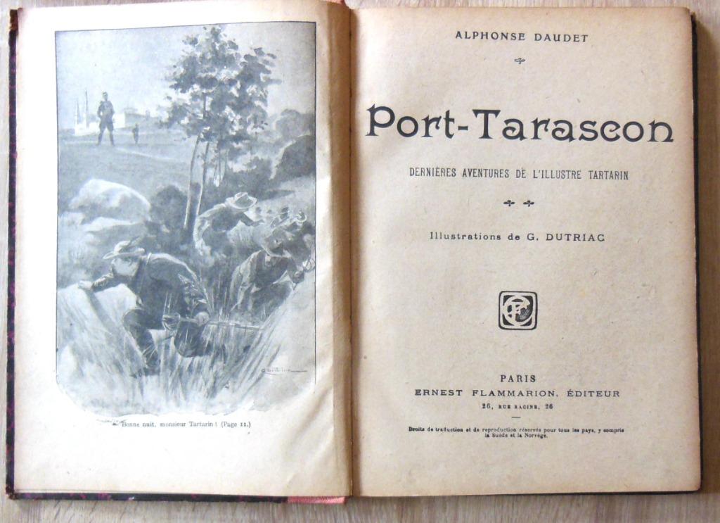 Port Tarascon (aventure de Tartarin) Alphonse Daudet, Verzenden, Gelezen, Alphonse Daudet, België