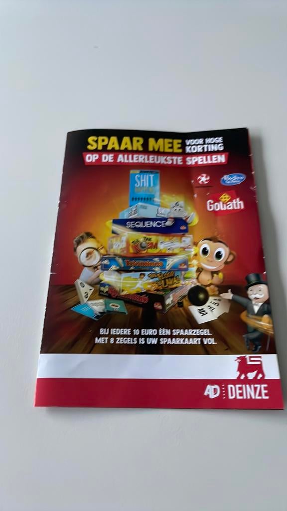 3 stikkers voor gezelschapsspellen Delhaize, Enlèvement ou Envoi