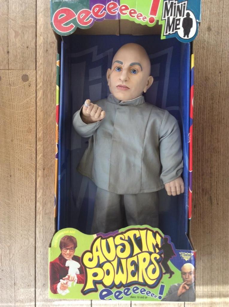 Austin Powers 18" Talking Dr Evil Mini Me Doll McFarlane Toy, Enlèvement ou Envoi, Neuf, Fantasy