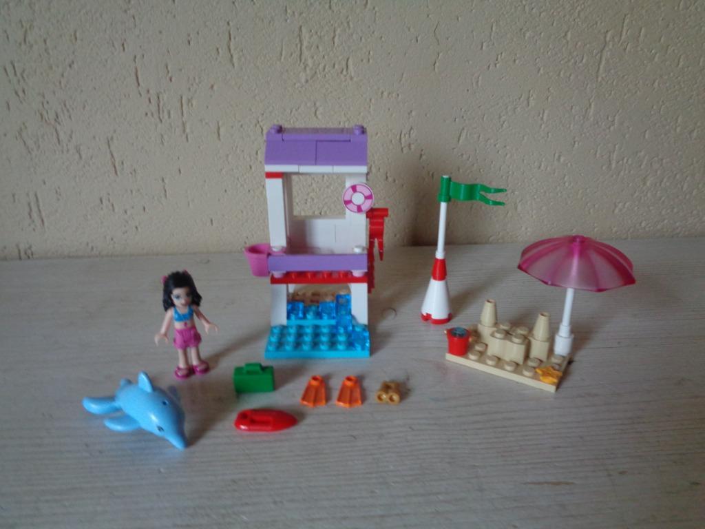 LEGO Friends Emma's Reddingspost - 41028, Ophalen of Verzenden, Gebruikt, Complete set, Lego