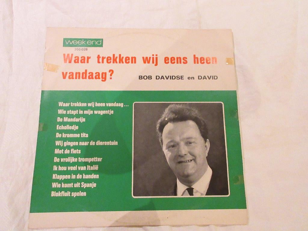 LP BOB DAVIDSE en DAVID Vinyl, Ophalen