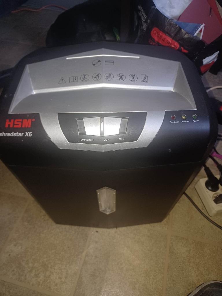 Broyeur HSM Shredstar x5 à vendre !, Enlèvement ou Envoi, Utilisé, Autres types